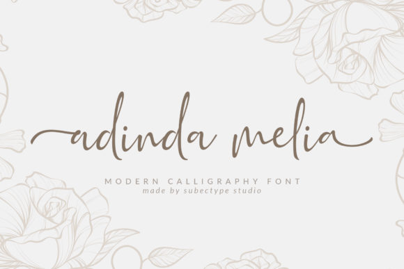 Adinda Melia Font Review