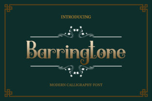 Barringtone: A Modern Calligraphy Font for Business