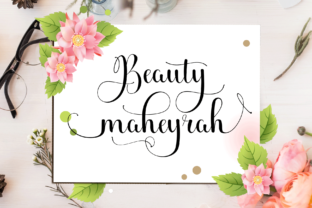 Beauty Maheyrah: A Charming Script Font