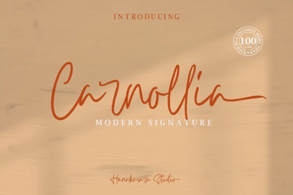 Carnollia: A Magical Handwritten Font