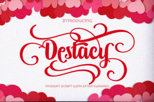 Destacy: A Script Font for Elegant Design