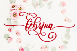 Febrina: A Beautiful Script Font