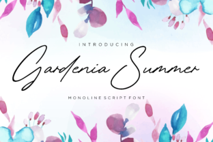 Gardenia Summer: A Font for Elegant Expression