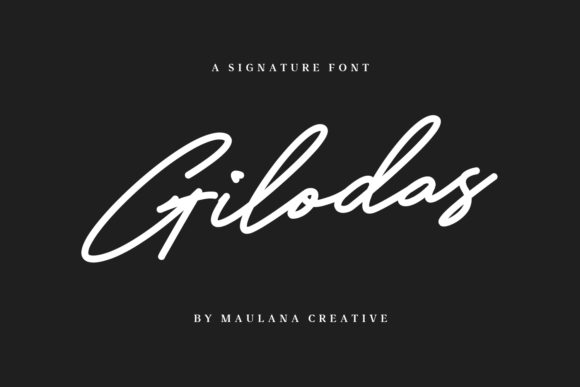 Gilodas: A Font That Speaks Volumes