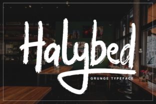 Halybed: A Stylish Handwritten Font for Web Design