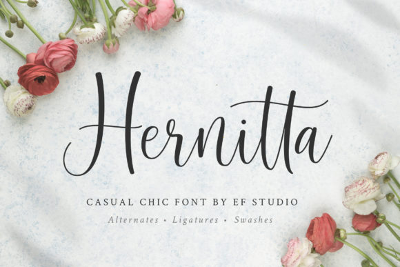 Hernitta: A Modern Calligraphy Font