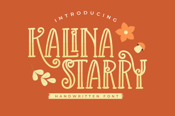 Kalina Starry: A Decorative Font for Web Design