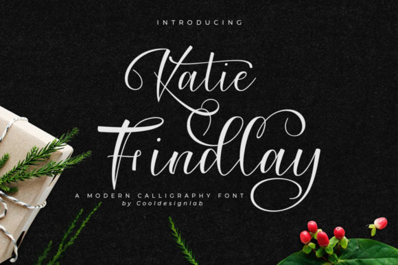 Katie Findlay: A Script Font That Shines
