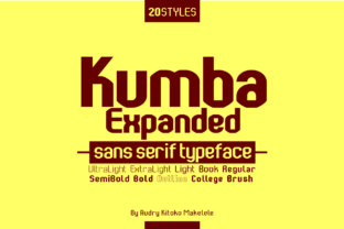 Kumba Expanded: A Modern Sans Serif for Web Design