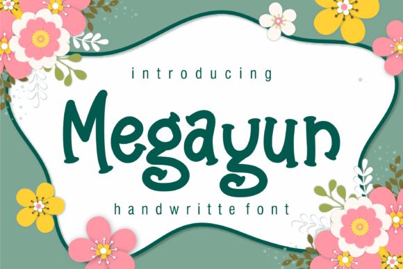 Megayun Font: Cute & Casual