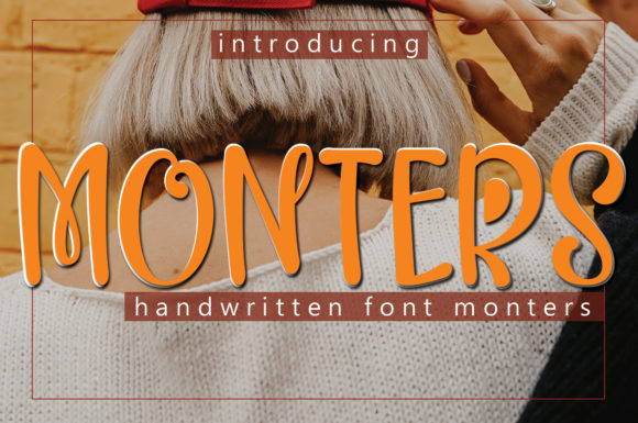 Monters Font: Elegant Script for Editorial Design