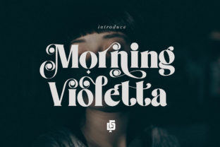 Morning Violetta Font for Editorial Design