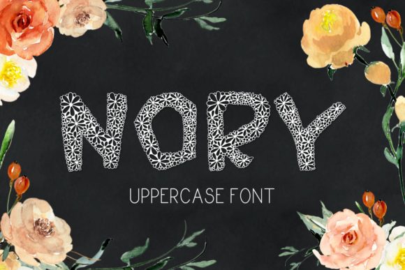 Nory: A Decorative Font for Creative Makers