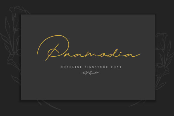 Pramodia: A Script Font for Campaign Design