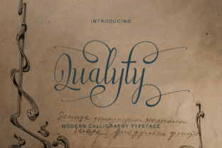 Qualyty: A Script Font for Elegant Design