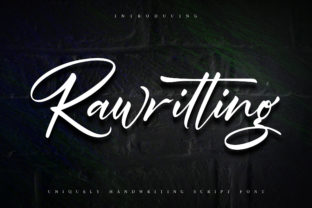 Rawriting: A Stylish Handwritten Font