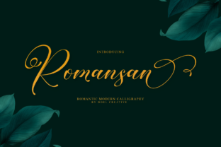Romansan: A Romantic Calligraphy Font