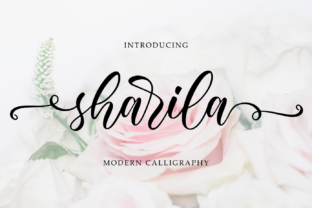 Sharila: A Modern Calligraphy Font