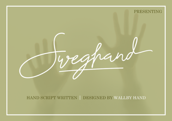 Sweghand: A Stylish Font for Business Branding