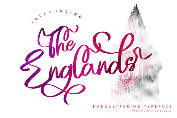The Englands: A Font for Polished Branding