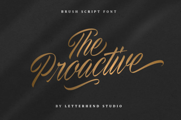 The Proactive Font: Elegant Script Amp for Digital Marketing