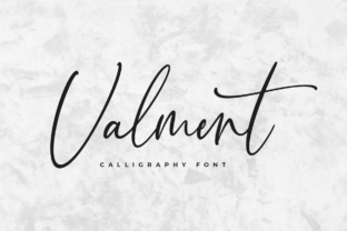 Valment: A Modern Calligraphy Font for Creative Projects
